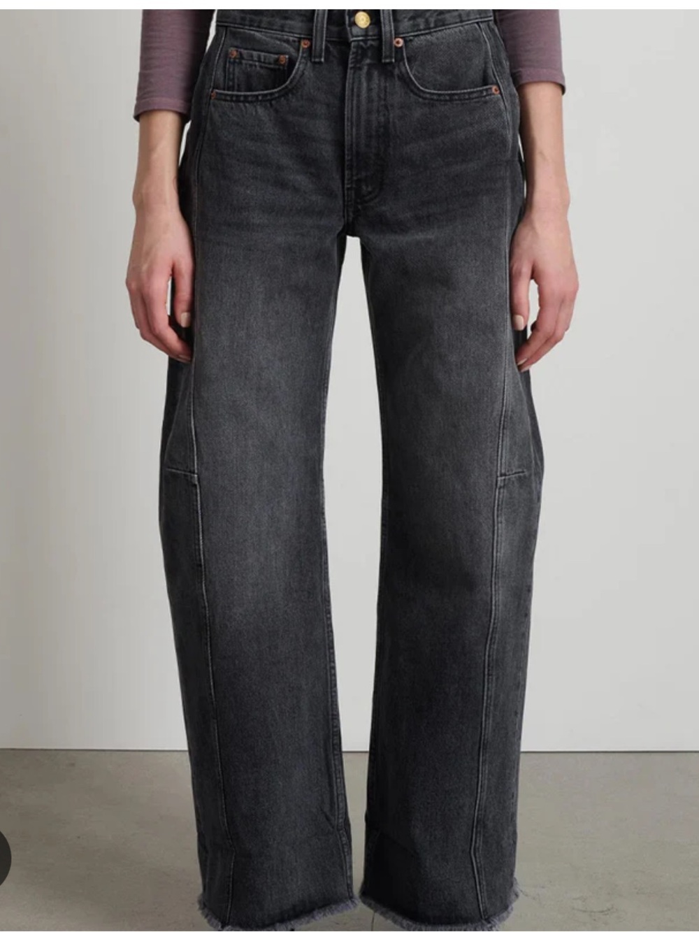 B Sides Relaxed Cuff Lasso Stil Black size 29 EUC